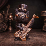 Display Scene Music Meowstro Steampunk Black Cat Playing Guitar Figurine Nemesis Now Music Meowstro - Guitar
U7604B26