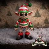Display Scene Silent Nightmares Jingles Christmas Elf Figurine Nemesis Now B7712B26