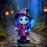 Display Scene Spirit Fairy Hex With Wand Figurine Nemesis Now U7859C26