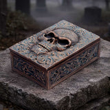 Treasured Remains Skull Trinket Box Gothic Nemesis Now U7609B26 Display Scene