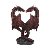 Front Dragon Heart Gothic Valentine Candle Holder Anne Stokes