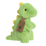 Eco Nation Rexter T. rex  by Aurora World Green and Yellow Soft Toy with Tags