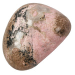Rhodonite Polished Tumblestone Example of Medium Tumble Stone