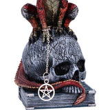 Base Fate of the World Dragon on Skull Figurine Nemesis Now U6696A24