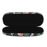 Open Fawn and Friends Forest Print Glasses Case
