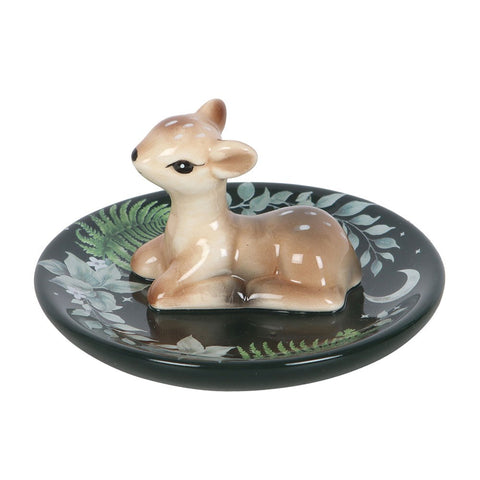 Fawn Green Ceramic Trinket Dish