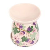 Dish Top Fig Tree Print Ceramic Oil Warmer Burner