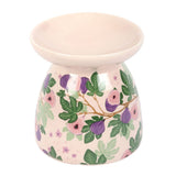Fig Tree Print Ceramic Oil Warmer Burner