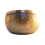 Five Buddha Brass Singing Bowl 11cm front