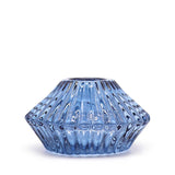 Flower Flip Blue Dinner Candle or Tealight Holder