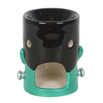 Tealight opening at the back of Frank Frankenstein Monster Oil Burner and Wax Warmer Melter
