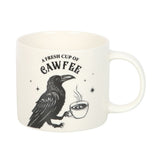 Fresh Cup of Cawfee Raven Ceramic Mug