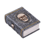 Grimoire Treasure Skull Book Box Nemesis Now U6730A24 Front Side