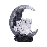 Front Moon Litter White Wolves Ornament Nemesis Now U6868C24