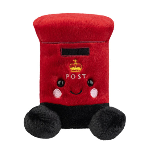 Palm Pals Bobby Postbox Red Plush with Gold Crown Aurora World