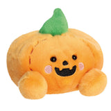 Front Side Palm Pals Wisp Jack O`Lantern Pumpkin Plush Aurora World