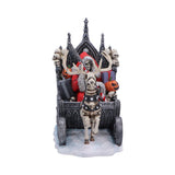 Front Slay Bells Christmas Santa Sleigh Gothic Reaper Figurine  Nemesis Now B7720B26