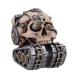 Steampunk Techno Tank Skull Ornament