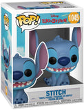 Boxed Disney Stitch Seated Funko POP Vinyl 55617 Box 1045