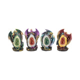 Geode Keepers light-up dragon crystal figurine