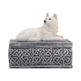 Ghost Wolf Trinket Box with Lid Nemesis Now U7752C26 Celtic