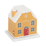 Gingerbread House Candy Cane 2 part Incense Cone Holder