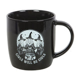Girls Will Be Girls Witchy Ceramic Mug