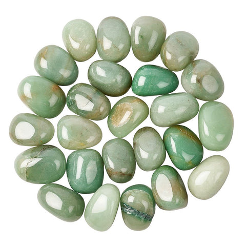 Selection Green Aventurine Polished Tumblestone Medium Tumble Stone
