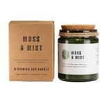 Box Greenman Rituals Moss and Mist Soy Wax Woodwick Jar Candle Boxed