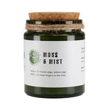 Greenman Rituals Moss and Mist Soy Wax Woodwick Jar Candle