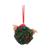 Gremlins Gizmo in Wreath Hanging Ornament Nemesis Now B6411X3 Back