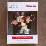 Boxed Gremlins Gizmo the Mogwai with Candy Cane Ornament