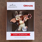 Boxed Gremlins Gizmo the Mogwai with Candy Cane Ornament