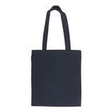 Plain Reverse Hand of Hamsa and All Seeing Eye Blue Polycotton Tote Bag