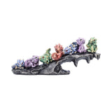 Hatchling Haven 7 Perched Baby Dragons on Rocky Base