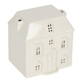 House 2 Part White Oil Warmer Wax Melter 