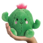 Showing in Hand Palm Pals Prickles Cactus Green Soft Plush Aurora World 