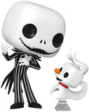Jack Skellington and Zero The Nightmare Before Christmas Funko Pop 1808