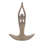 Juliana Seated Mountain Yoga Pose Figurine Back