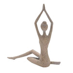 Juliana Seated Tree Yoga Pose Figurine Back