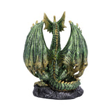 Back of Light Bearer Metallic Dragon Figurine Nemesis Now U6289X3