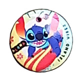 Lilo and Stich Island Vibes Button Pin Badge