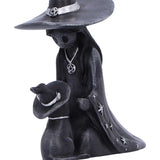 Top Little Souls Twilight Witch with Cat in Matching Hats Figurine