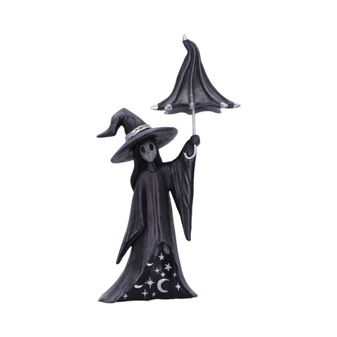 Little Souls Twinkle Witch with Umbrella Figurine Nemesis Now B6938C24 front