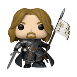 Lord of the Rings Boromir Funko Pop 90314 Box 1986 carrying flag and sword