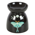 Luna Moth Dark Forest Oil Burner Wax Melter