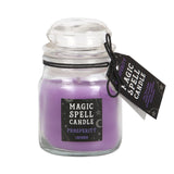 Magic Spell Candle Jar Prosperity Lavender Scent