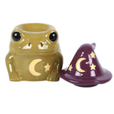 Hat off Magic Toad 2 Part Oil Burner and Wax Warmer Melter