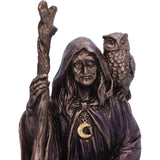 Maiden Mother and Crone Trinity Mini Figurines Close up Owl