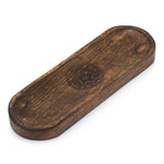 Mandala Wide Wooden Incense Stick Holder